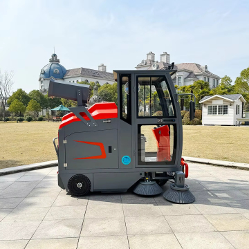 Durable Ride Electric Road Sweeper Machine