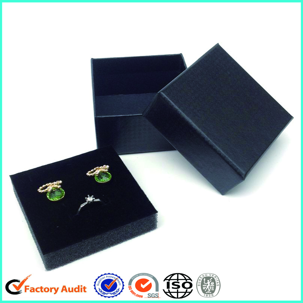 Black Earrings Jewelry Boxes