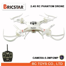 New aerocraft 2.4G radio controlled drone helicopter with camera and lights.