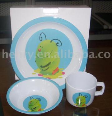 melamine kid set