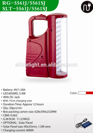 solar emergency lights / led emergency lights with Solar charging / solar power emergency light