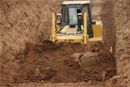 SEM Crawler Bulldozer for construction