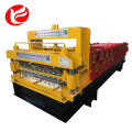 Double deck roof panel roll forming machine