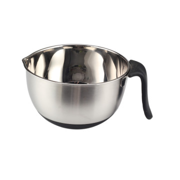 Stainless Steel Mixing Bowl Set withLong Handle