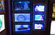 Indoor Or Outdoor Acrylic Light Box , Acrylic Frameless Light Box