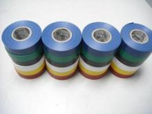 Blue PVC Electrical Tape High Tension Stress 0.19mm Thickne