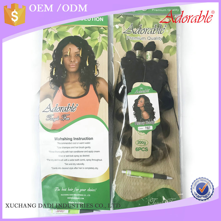 100% heat resistant fiber synthetic hair,T african synthetic hair extension weave,body wave 6pcs T1b27