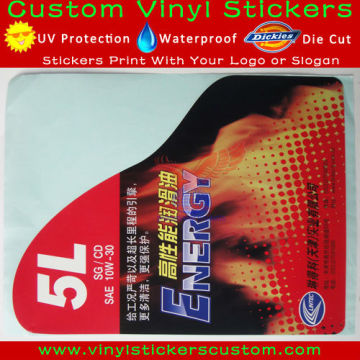 Custom Shape Stickers Die Cut