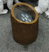 Wooden Pile Projection Lamp C