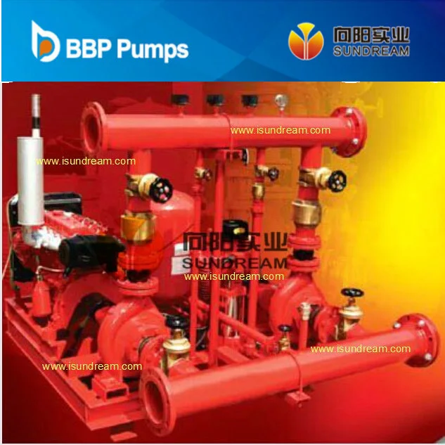 UL Listed Fire Fighting Water Pump Comply with Nfpa20