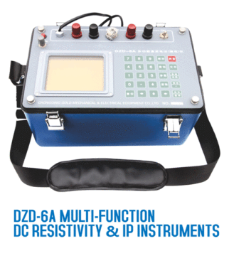 Dzd-6A Mineral Resources Exploration DC Resistivity & IP Instruments
