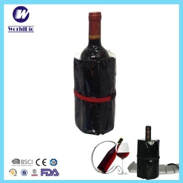 Reusable Gel PE keep cool sleeve for wine bottles