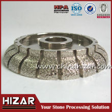 brazed diamond profile wheels for stone