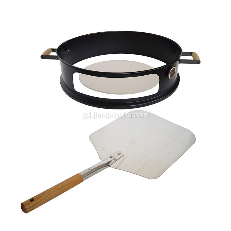 Cearcall Pizza Kettle 57cm airson Griolagan Kettle 22.5-Innis