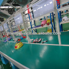 assembly line PVC work table for 10 people