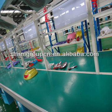 assembly line PVC work table for 10 people