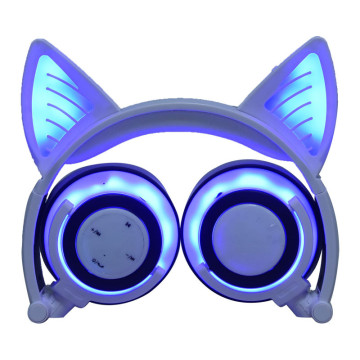 子供のBluetooth猫耳ヘッドフォン