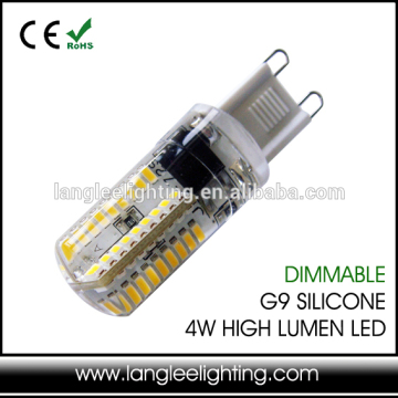 Silicone g9 Dimmable New Design Led G9 220V Led g9 2700K Dimmable G9