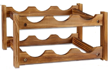 Stackable Wine Rack Water Bottle Organizer for Fridge