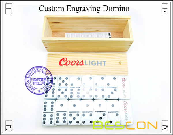 Custom Engraving Domino-3 Custom Engraving Domino-3