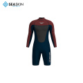 Seackin πίσω φερμουάρ μαλακό ανθεκτικό Wetsuit Neoprene Springsuit