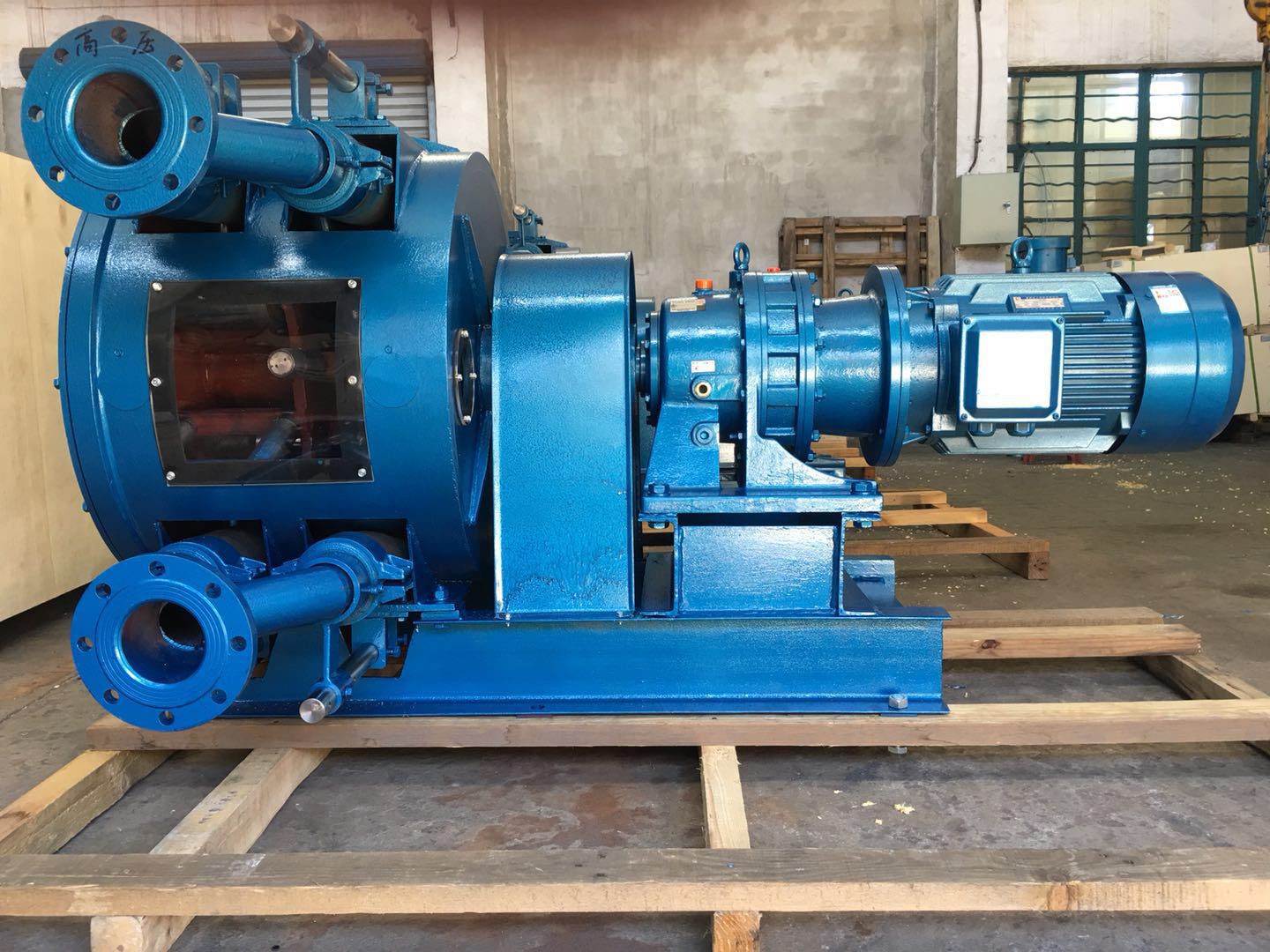 Industrial peristaltic hose pump for concrete   River dredging pump