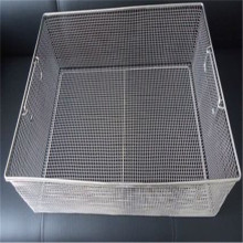 2018disinfection wire basket 40*30*7cm stainless steel wire mesh basket rectangular mesh basket for medical