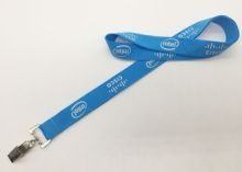 Logo Customized Polyester Silk Screen Printing Lanyard