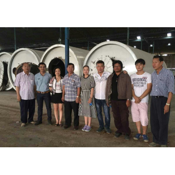 environmentally friendly waste tire pyrolysis plant