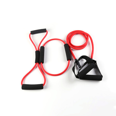 Ensemble de cordons de traction en trois pièces