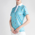 Printed Polo Shirt T-Shirt Women