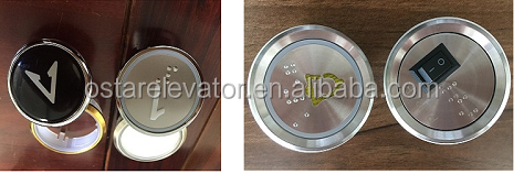 Push Buttons for Elevator Lift Stainless Steel