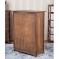 Recyclable Wooden Storage Cabinet Wicker Basket Drawers
