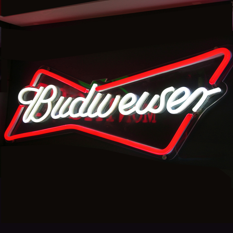 Wholesale wall mounted beer sign custom led neon sign unbreakable neon sign letter bar store