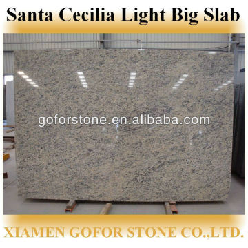 brazilian granite slabs, giallo santa cecilia granite, santa cecilia light granite slabs