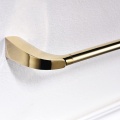 Polished Gold Wall Mounted Towel Rack for Bathroom