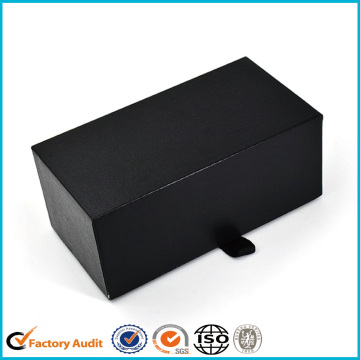 Black Cardboard Cufflink Tie Pin Gift Boxes