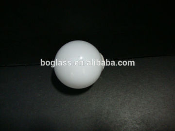 Round glass bubble shell /mini glass bulb shell/frosted glass bulb