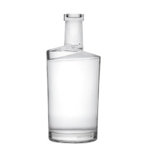 Round Custom Whisky Gin Vodka Tequila Glass Bottle