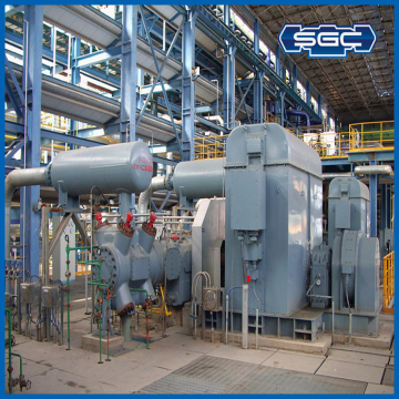 piston oil free compressor used in process