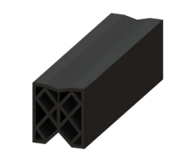 Rubber Preset compression seal