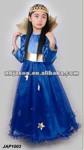 xxxl fancy dress costumes / Blue pretty princess dresses / carnival costumes for teens