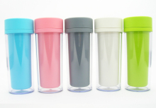 double wall plastic vacuum cup novelty vacuum flask
