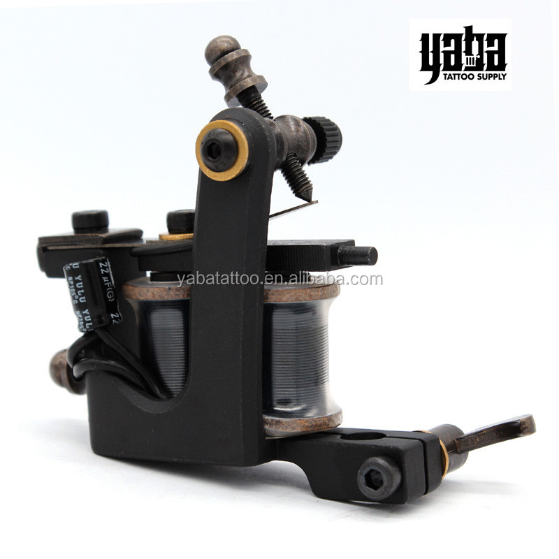 YaBa High Quality Iron Liner Tattoo 12 Wraps Coil Machine