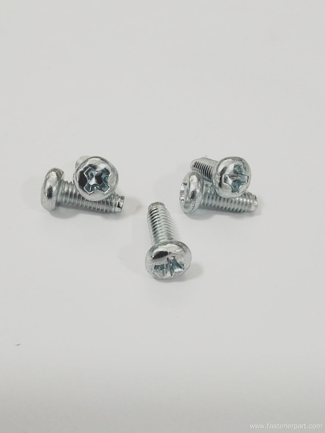 Flat Pan Round Head Cross Machine Screw