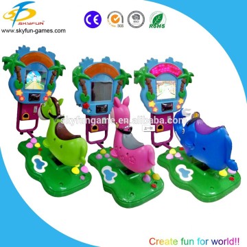 china direct supplier kids coin operated game machine kiddie ride with video games electronic game machine