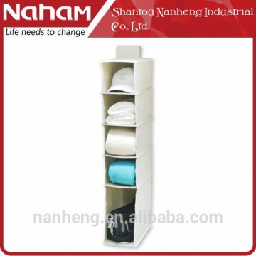 NAHAM multi-purpose fabric hanging shoe closet clothes organizer
