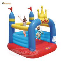 Small Castle Bounce Baby Gym Toy-8303 Crown Jumping PVC Castle