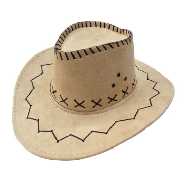 Classic style felt cowboy hat for adults