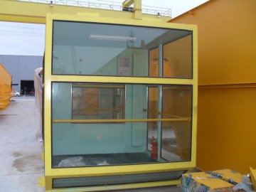 Crane Cabin with air-conditioner